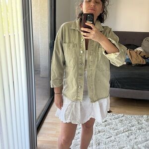 Zara Woman’s Green Jacket Size M